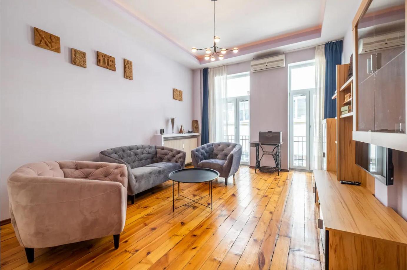 Charming 2Bdr Apartment In Historic Center With Parking 索菲亞 外观 照片